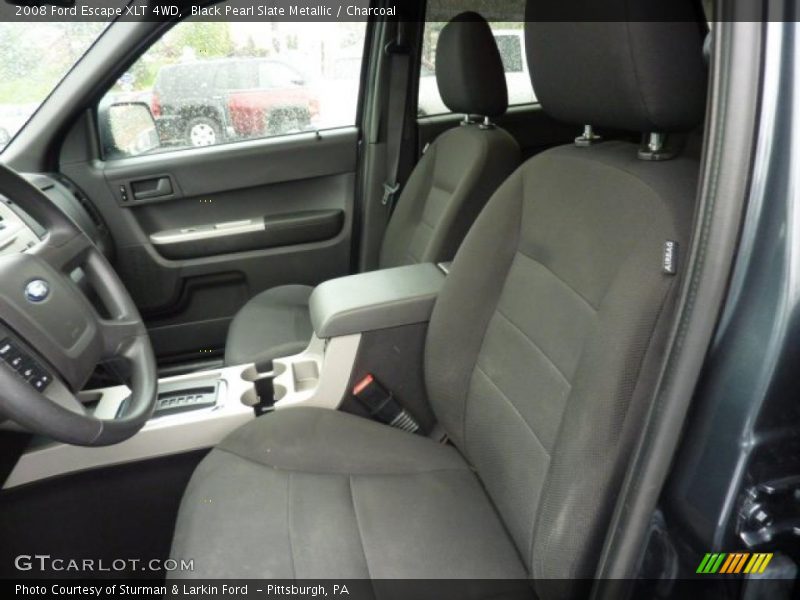 Black Pearl Slate Metallic / Charcoal 2008 Ford Escape XLT 4WD