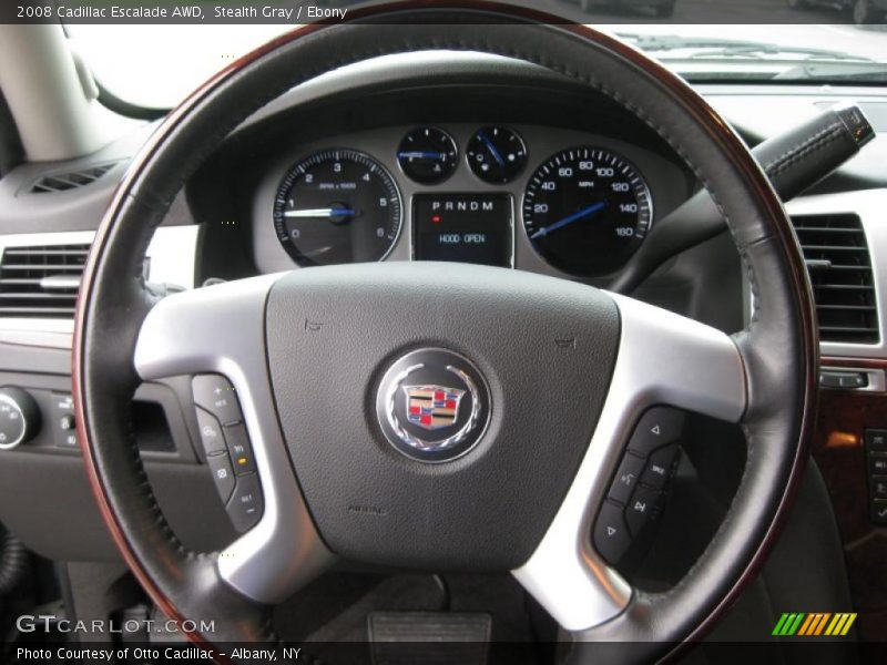 Stealth Gray / Ebony 2008 Cadillac Escalade AWD