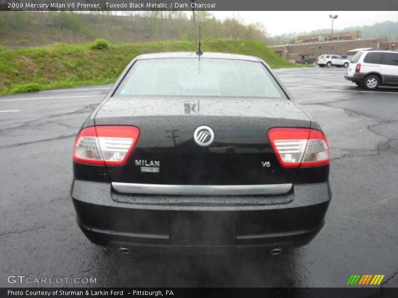 Tuxedo Black Metallic / Dark Charcoal 2009 Mercury Milan V6 Premier