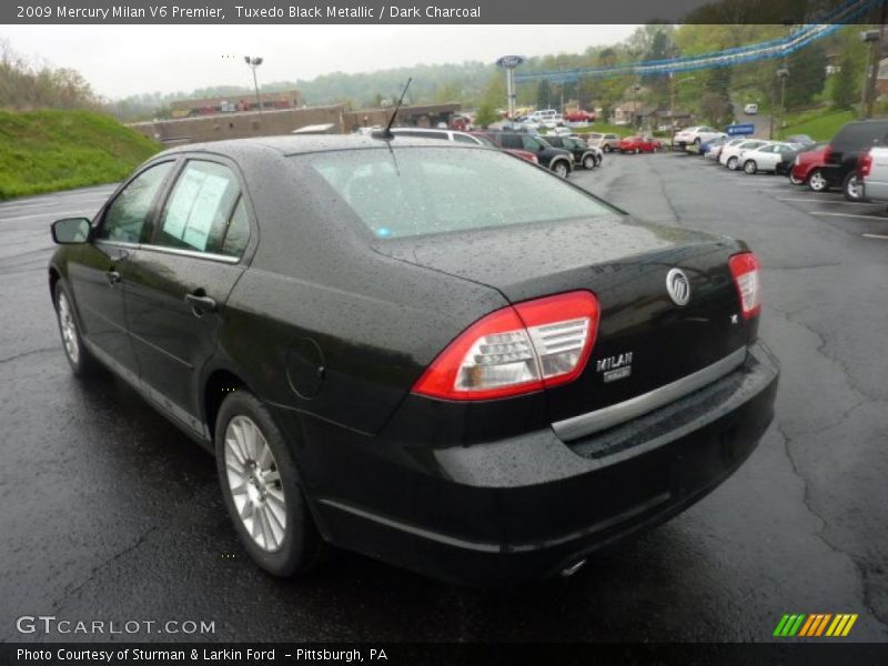 Tuxedo Black Metallic / Dark Charcoal 2009 Mercury Milan V6 Premier