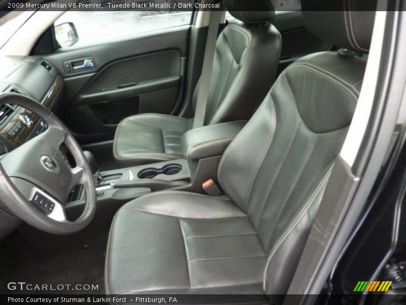 Tuxedo Black Metallic / Dark Charcoal 2009 Mercury Milan V6 Premier