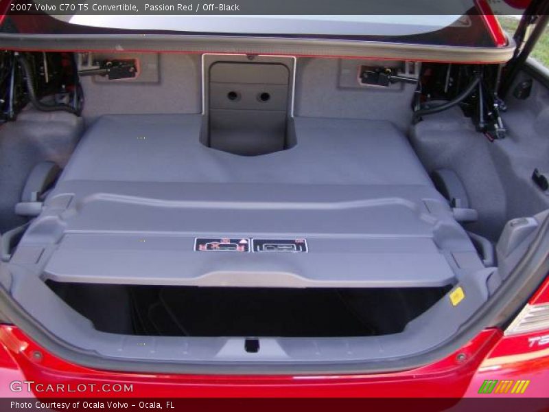 Passion Red / Off-Black 2007 Volvo C70 T5 Convertible