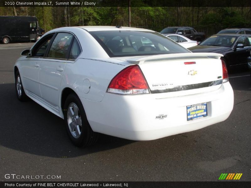 Summit White / Ebony 2010 Chevrolet Impala LT