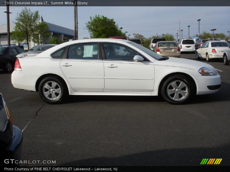 Summit White / Ebony 2010 Chevrolet Impala LT