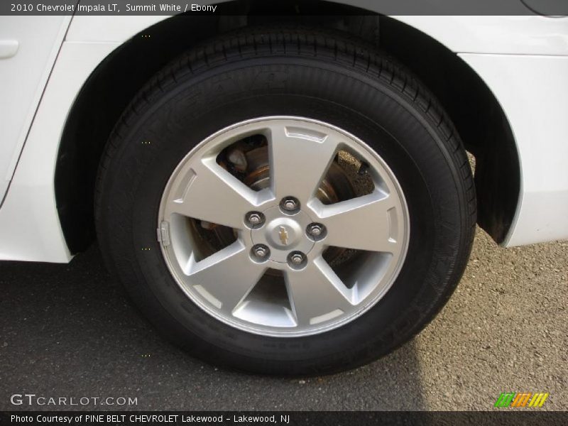 Summit White / Ebony 2010 Chevrolet Impala LT