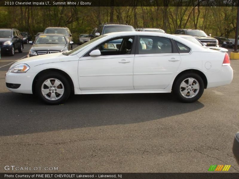 Summit White / Ebony 2010 Chevrolet Impala LT