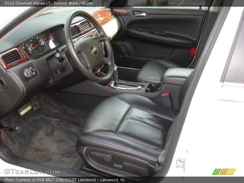 Summit White / Ebony 2010 Chevrolet Impala LT