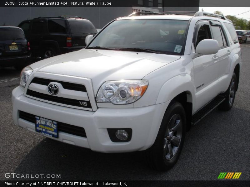 Natural White / Taupe 2008 Toyota 4Runner Limited 4x4