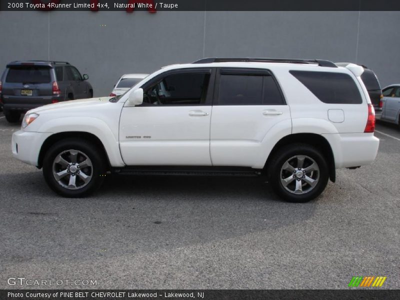 Natural White / Taupe 2008 Toyota 4Runner Limited 4x4