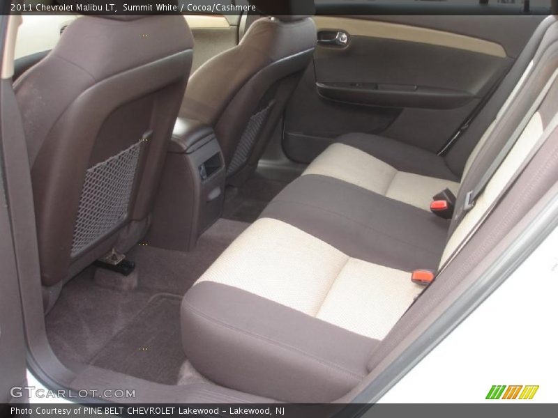 Summit White / Cocoa/Cashmere 2011 Chevrolet Malibu LT
