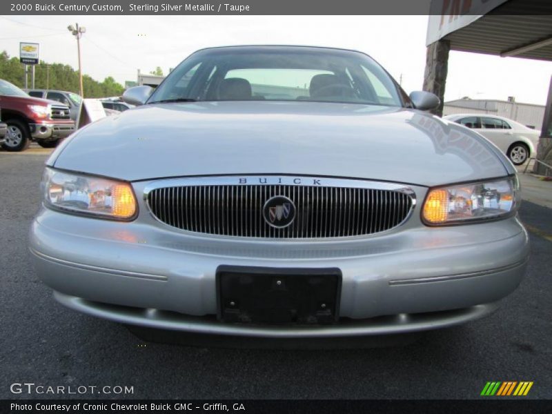 Sterling Silver Metallic / Taupe 2000 Buick Century Custom