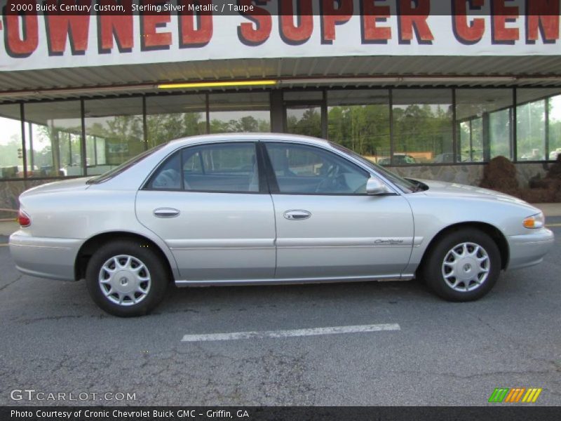 Sterling Silver Metallic / Taupe 2000 Buick Century Custom