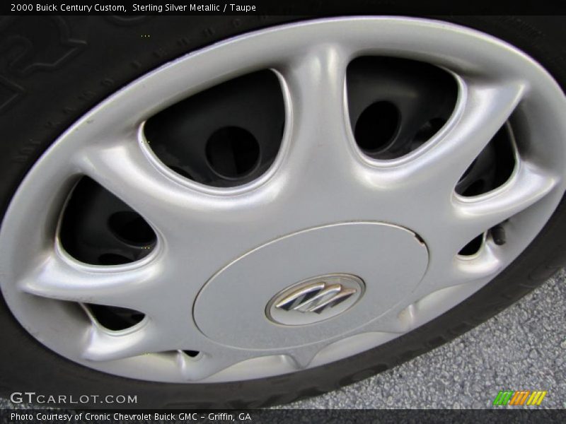 Sterling Silver Metallic / Taupe 2000 Buick Century Custom