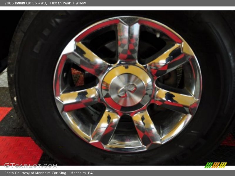 Tuscan Pearl / Willow 2006 Infiniti QX 56 4WD