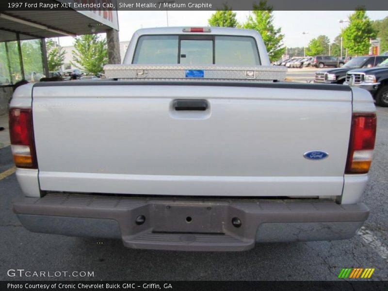 Silver Metallic / Medium Graphite 1997 Ford Ranger XLT Extended Cab