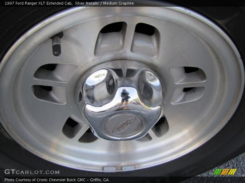Silver Metallic / Medium Graphite 1997 Ford Ranger XLT Extended Cab
