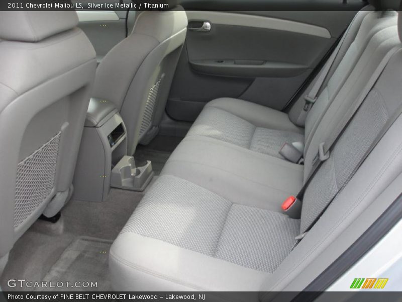 Silver Ice Metallic / Titanium 2011 Chevrolet Malibu LS