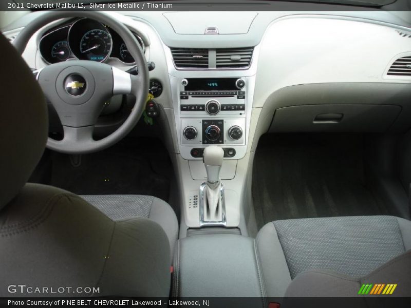 Silver Ice Metallic / Titanium 2011 Chevrolet Malibu LS