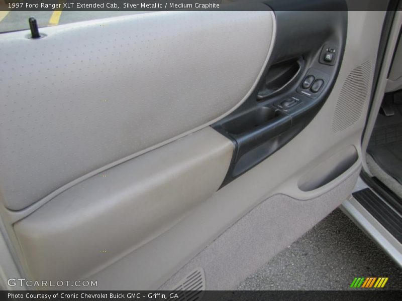 Silver Metallic / Medium Graphite 1997 Ford Ranger XLT Extended Cab