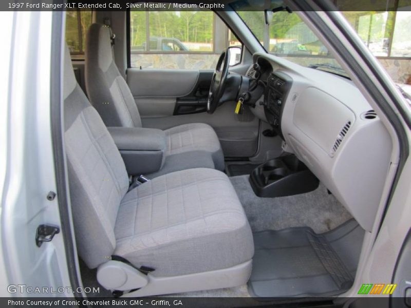  1997 Ranger XLT Extended Cab Medium Graphite Interior