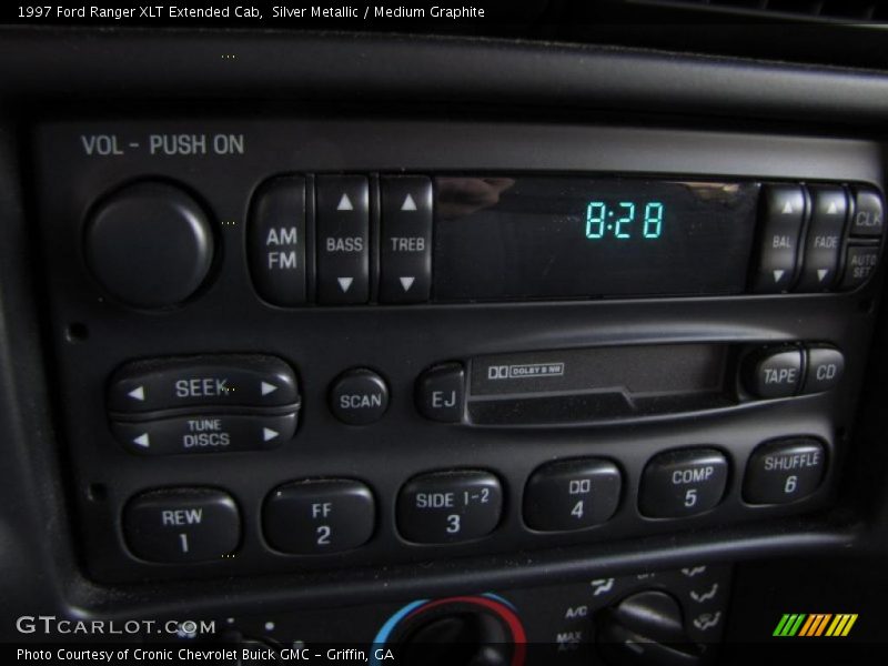 Silver Metallic / Medium Graphite 1997 Ford Ranger XLT Extended Cab