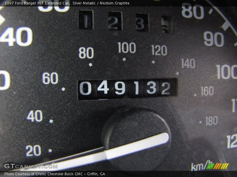Silver Metallic / Medium Graphite 1997 Ford Ranger XLT Extended Cab