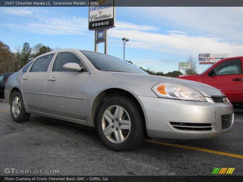 Silverstone Metallic / Gray 2007 Chevrolet Impala LS