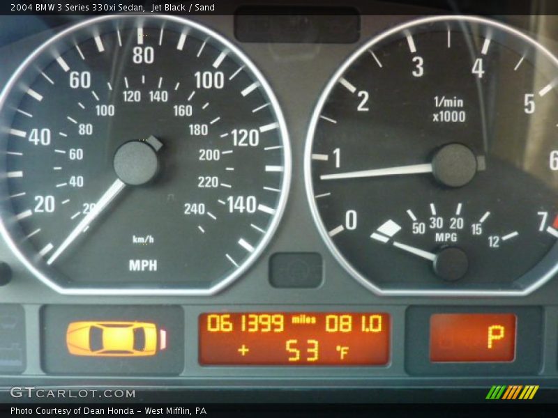 Jet Black / Sand 2004 BMW 3 Series 330xi Sedan