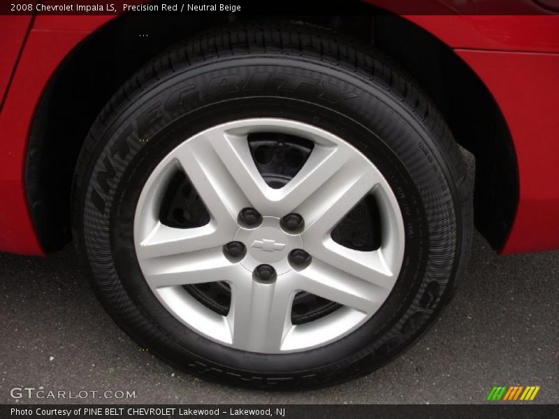 Precision Red / Neutral Beige 2008 Chevrolet Impala LS