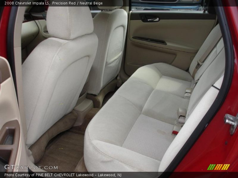 Precision Red / Neutral Beige 2008 Chevrolet Impala LS