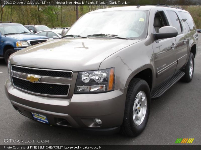Mocha Steel Metallic / Light Titanium/Dark Titanium 2011 Chevrolet Suburban LT 4x4