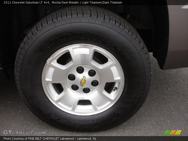 Mocha Steel Metallic / Light Titanium/Dark Titanium 2011 Chevrolet Suburban LT 4x4