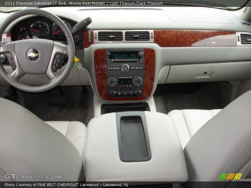Mocha Steel Metallic / Light Titanium/Dark Titanium 2011 Chevrolet Suburban LT 4x4