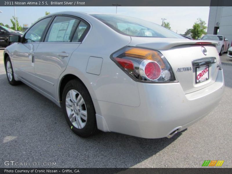 Brilliant Silver / Frost 2011 Nissan Altima 2.5 S