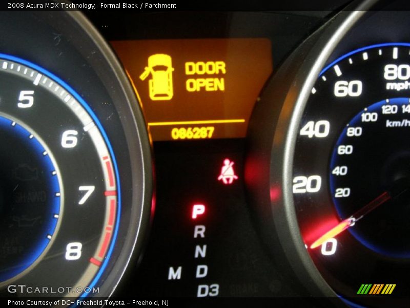 Formal Black / Parchment 2008 Acura MDX Technology