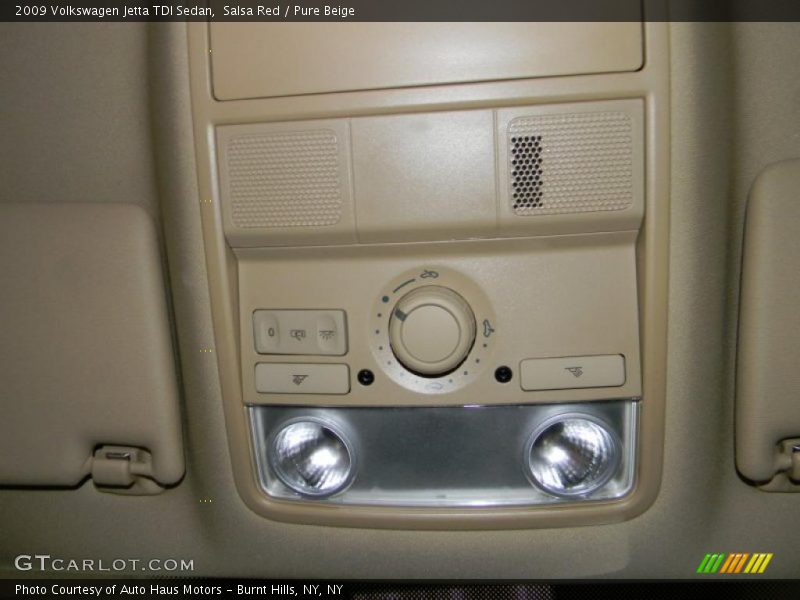 Salsa Red / Pure Beige 2009 Volkswagen Jetta TDI Sedan