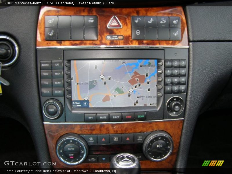 Pewter Metallic / Black 2006 Mercedes-Benz CLK 500 Cabriolet