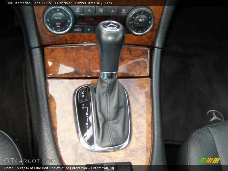 Pewter Metallic / Black 2006 Mercedes-Benz CLK 500 Cabriolet