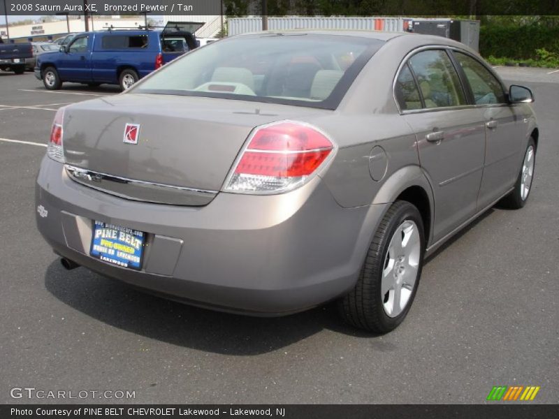 Bronzed Pewter / Tan 2008 Saturn Aura XE