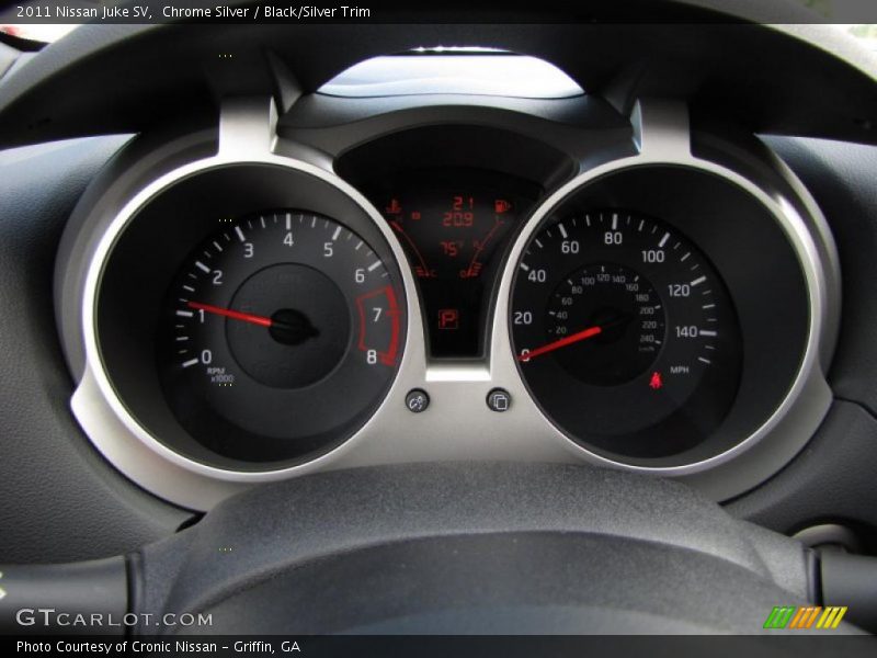  2011 Juke SV SV Gauges