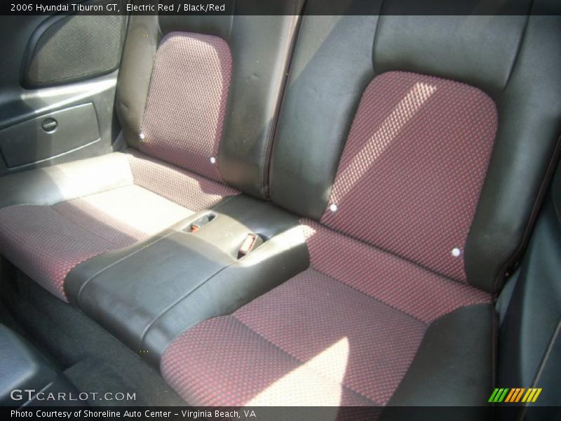  2006 Tiburon GT Black/Red Interior