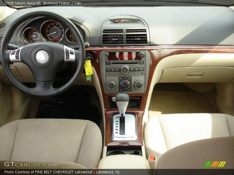 Bronzed Pewter / Tan 2008 Saturn Aura XE