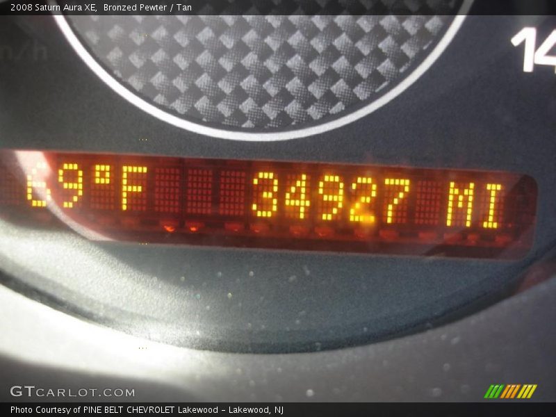 Bronzed Pewter / Tan 2008 Saturn Aura XE