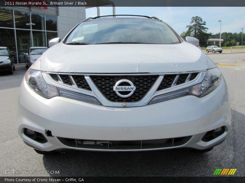 Brilliant Silver / Black 2011 Nissan Murano SL