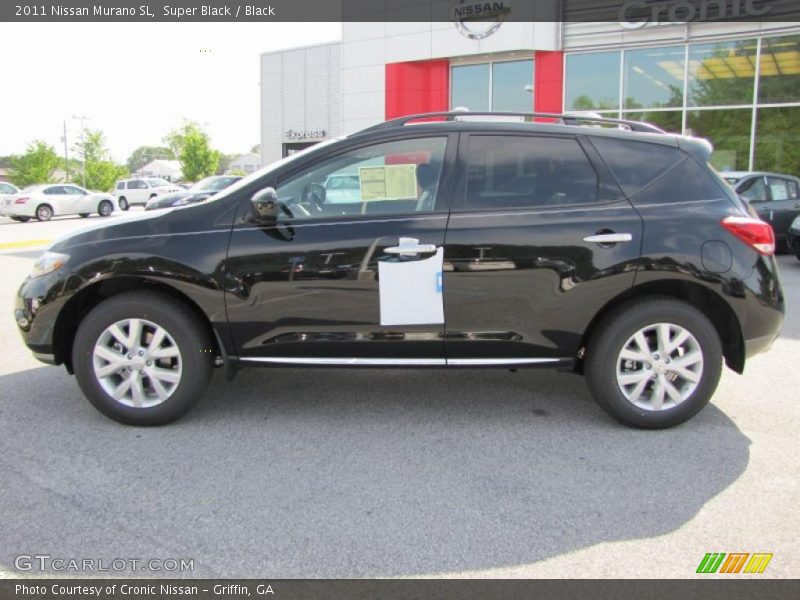 Super Black / Black 2011 Nissan Murano SL