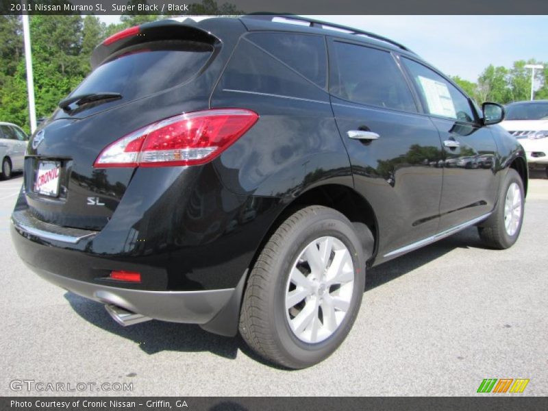 Super Black / Black 2011 Nissan Murano SL