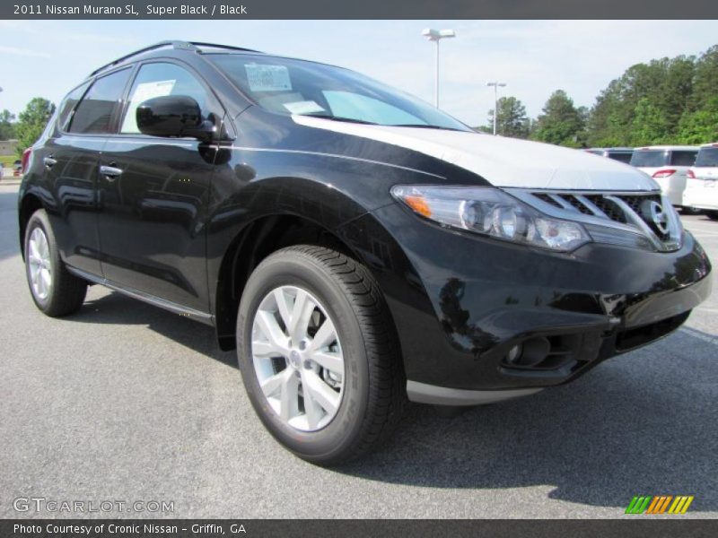 Super Black / Black 2011 Nissan Murano SL