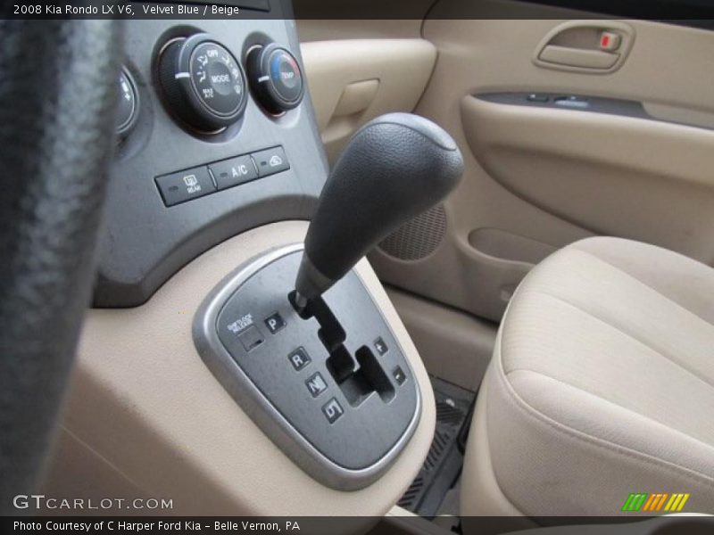Velvet Blue / Beige 2008 Kia Rondo LX V6