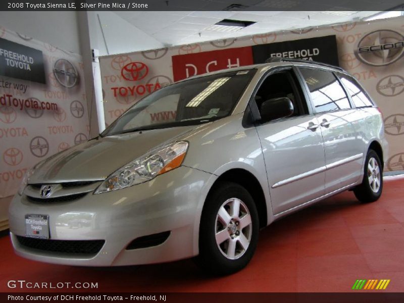 Silver Pine Mica / Stone 2008 Toyota Sienna LE