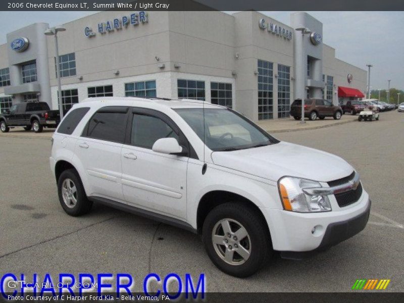 Summit White / Light Gray 2006 Chevrolet Equinox LT